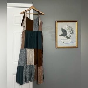 Little Cottonwood Patchwork Magnolia Dress - Size S
